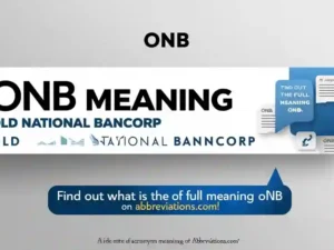 ONB Meaning