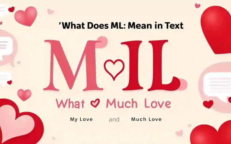 What Does ML Mean in Text